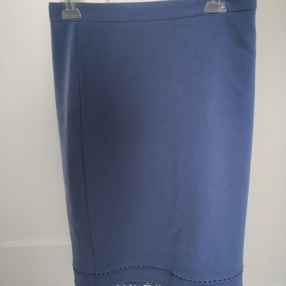 Ann Taylor Purple Work Skirt